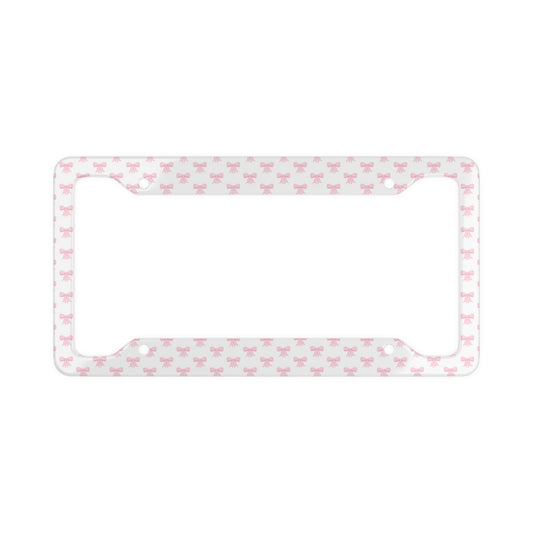 Bow License Plate Frame