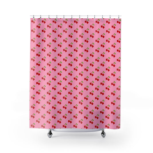 Cherry Shower Curtain