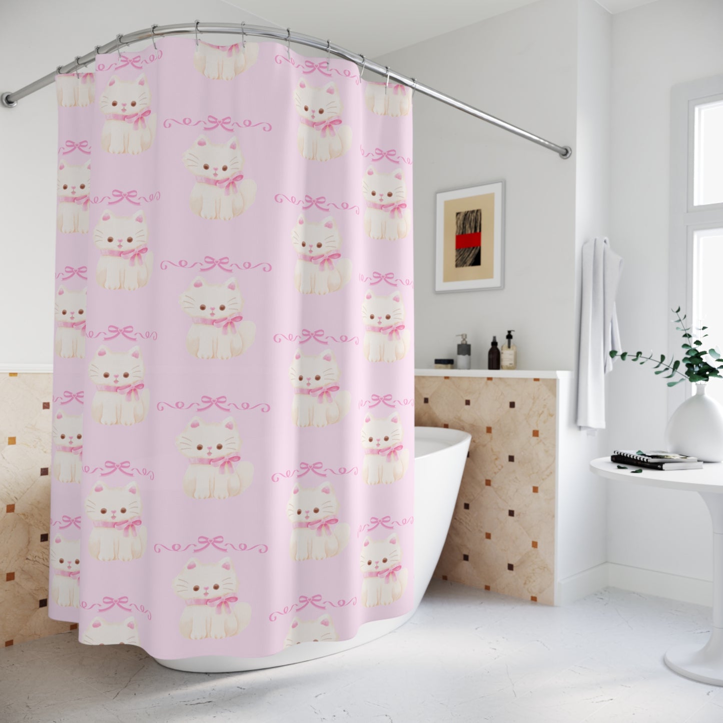 Purrfect Shower Curtain