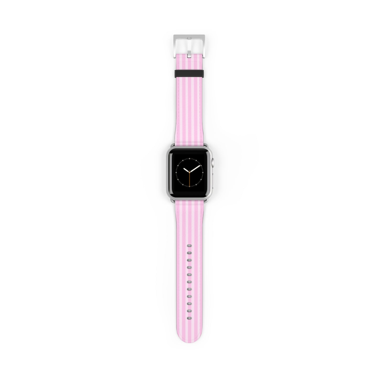 Pink Striped Apple Watch Band