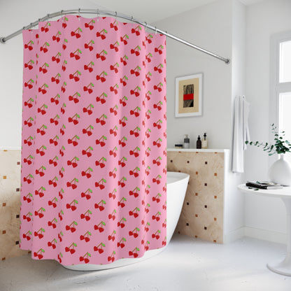 Cherry Shower Curtain