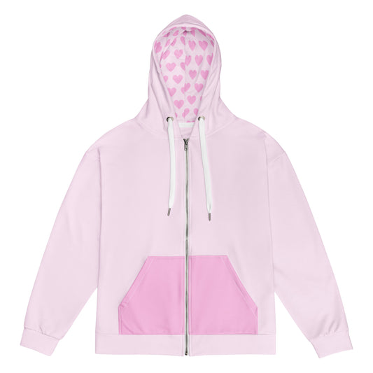 Sweetheart Zip Up Hoodie