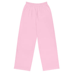 Pink Wide-Leg Pants